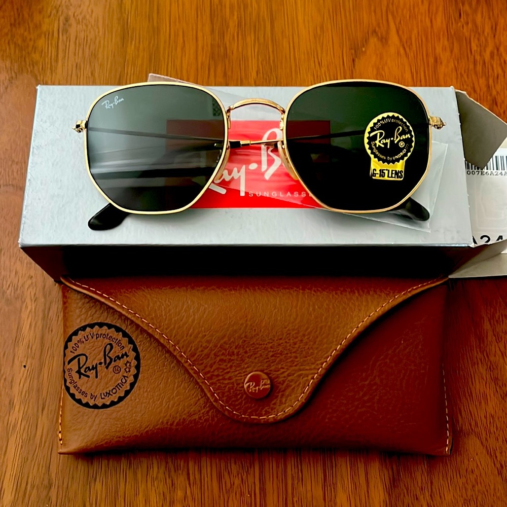 Brand new Ray-Ban hexagon sunglasses